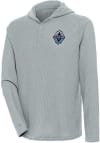 Main image for Antigua Vancouver Whitecaps FC Mens Grey Strong Hold Long Sleeve Hoodie