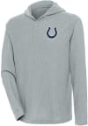 Main image for Antigua Indianapolis Colts Mens Grey Strong Hold Long Sleeve Hoodie