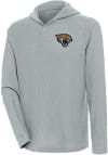 Main image for Antigua Jacksonville Jaguars Mens Grey Strong Hold Long Sleeve Hoodie