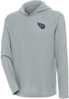 Main image for Antigua Tennessee Titans Mens Grey Strong Hold Long Sleeve Hoodie