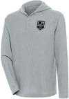 Main image for Antigua Los Angeles Kings Mens Grey Strong Hold Long Sleeve Hoodie