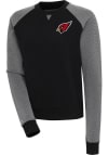 Main image for Antigua Arizona Cardinals Womens Black Flier Bunker Crew Sweatshirt