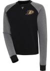 Main image for Antigua Anaheim Ducks Womens Black Flier Bunker Crew Sweatshirt