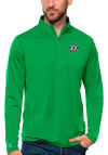 Main image for Antigua Dallas Stars Mens Green Tribute Long Sleeve 1/4 Zip Pullover