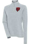 Main image for Antigua Chicago Bears Womens Grey Milo 1/4 Zip Pullover