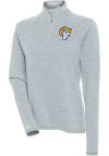 Main image for Antigua Los Angeles Rams Womens Grey Milo 1/4 Zip Pullover