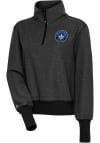 Main image for Antigua Montreal Impact Womens Black Upgrade 1/4 Zip Pullover