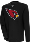 Main image for Antigua Arizona Cardinals Mens Black Flier Bunker Long Sleeve Crew Sweatshirt
