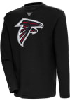 Main image for Antigua Atlanta Falcons Mens Black Flier Bunker Long Sleeve Crew Sweatshirt