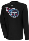 Main image for Antigua Tennessee Titans Mens Black Flier Bunker Long Sleeve Crew Sweatshirt