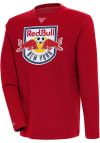 Main image for Antigua New York Red Bulls Mens Red Flier Bunker Long Sleeve Crew Sweatshirt