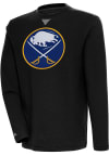 Main image for Antigua Buffalo Sabres Mens Black Flier Bunker Long Sleeve Crew Sweatshirt