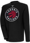 Main image for Antigua Toronto Raptors Mens Black Flier Bunker Long Sleeve Crew Sweatshirt