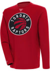 Main image for Antigua Toronto Raptors Mens Red Flier Bunker Long Sleeve Crew Sweatshirt