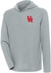 Main image for Antigua Houston Cougars Mens Grey Strong Hold Long Sleeve Hoodie