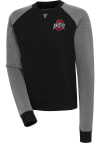 Main image for Antigua Ohio State Buckeyes Womens Black Flier Bunker Crew Sweatshirt