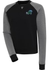 Main image for Antigua Tulane Green Wave Womens Black Flier Bunker Crew Sweatshirt