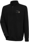 Main image for Antigua New Orleans Saints Mens Black Victory Long Sleeve 1/4 Zip Pullover