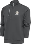 Main image for Antigua Georgetown Hoyas Mens Grey Basketball Generation Long Sleeve Qtr Zip Pullover