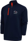 Main image for Antigua UTSA Roadrunners Mens Navy Blue Football Generation Long Sleeve Qtr Zip Pullover