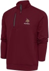 Main image for Antigua Texas State Bobcats Mens Maroon Football Generation Long Sleeve Qtr Zip Pullover