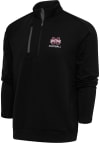 Main image for Antigua Mississippi State Bulldogs Mens Black Football Generation Big and Tall 1/4 Zip Pullover