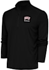 Main image for Antigua UNLV Runnin Rebels Mens Black Basketball Tribute Long Sleeve Qtr Zip Pullover