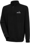 Main image for Antigua Providence Friars Mens Black Victory Long Sleeve 1/4 Zip Pullover