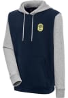 Main image for Antigua Nashville SC Mens Navy Blue Victory Colorblock Long Sleeve Hoodie