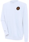 Main image for Antigua Atlanta United FC Mens White Victory Long Sleeve Crew Sweatshirt