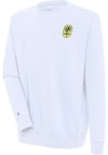 Main image for Antigua Nashville SC Mens White Victory Long Sleeve Crew Sweatshirt