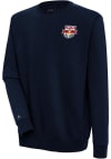 Main image for Antigua New York Red Bulls Mens Navy Blue Victory Long Sleeve Crew Sweatshirt