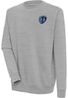 Main image for Antigua Sporting Kansas City Mens Grey Victory Long Sleeve Crew Sweatshirt
