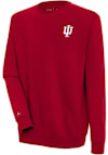 Main image for Mens Indiana Hoosiers Red Antigua Victory Crew Sweatshirt