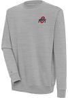 Main image for Antigua Ohio State Buckeyes Mens Grey Victory Long Sleeve Crew Sweatshirt