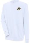 Main image for Antigua Green Bay Packers Mens White Victory Long Sleeve Crew Sweatshirt