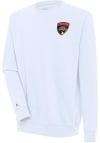 Main image for Antigua Florida Panthers Mens White Victory Long Sleeve Crew Sweatshirt