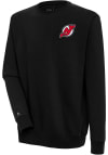 Main image for Antigua New Jersey Devils Mens Black Victory Long Sleeve Crew Sweatshirt