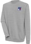 Main image for Antigua New York Rangers Mens Grey Victory Long Sleeve Crew Sweatshirt