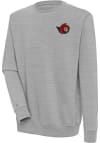 Main image for Antigua Ottawa Senators Mens Grey Victory Long Sleeve Crew Sweatshirt
