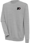 Main image for Antigua Philadelphia Flyers Mens Grey Victory Long Sleeve Crew Sweatshirt