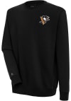 Main image for Antigua Pittsburgh Penguins Mens Black Victory Long Sleeve Crew Sweatshirt