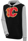 Main image for Antigua Calgary Flames Mens Black Victory Long Sleeve Hoodie
