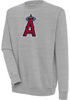 Main image for Antigua Los Angeles Angels Mens Grey Victory Long Sleeve Crew Sweatshirt