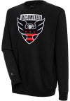 Main image for Antigua DC United Mens Black Victory Long Sleeve Crew Sweatshirt