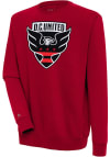 Main image for Antigua DC United Mens Red Victory Long Sleeve Crew Sweatshirt