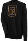 Main image for Antigua Los Angeles FC Mens Black Victory Long Sleeve Crew Sweatshirt