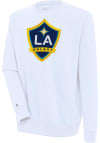 Main image for Antigua LA Galaxy Mens White Victory Long Sleeve Crew Sweatshirt