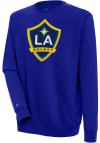 Main image for Antigua LA Galaxy Mens Blue Victory Long Sleeve Crew Sweatshirt