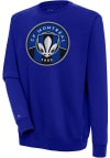 Main image for Antigua Montreal Impact Mens Blue Victory Long Sleeve Crew Sweatshirt